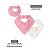 Kit Com 2 Babadores Bandana Hug Blossom Rosa - Imagem 4