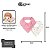 Kit Com 2 Babadores Bandana Hug Blossom Rosa - Imagem 5