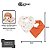 Kit Com 2 Babadores Bandana Hug Minimalista Terracota - Imagem 5