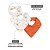 Kit Com 2 Babadores Bandana Hug Minimalista Terracota - Imagem 4