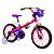 Bicicleta Infantil Nathor Aro 16 Com Rodinhas Top Girls 6 - Imagem 1