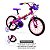 Bicicleta Infantil Nathor Aro 16 Com Rodinhas Top Girls 6 - Imagem 6