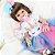 Boneca Bebê Reborn Shiny Toys Laura Baby Christy - Imagem 5