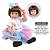Boneca Bebê Reborn Shiny Toys Laura Baby Christy - Imagem 4