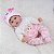 Boneca Bebê Reborn Shiny Toys Laura Baby Daylin 18 - Imagem 8