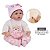 Boneca Bebê Reborn Shiny Toys Laura Baby Daylin 18 - Imagem 2