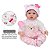 Boneca Bebê Reborn Shiny Toys Laura Baby Daylin 18 - Imagem 3