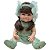 Boneca Bebê Reborn Shiny Toys Laura Baby Dani - Imagem 1