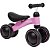 Bicicleta de Equilíbrio Buba 4 Rodas Rosa + 12M - Imagem 1