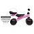 Bicicleta de Equilíbrio Buba 4 Rodas Rosa + 12M - Imagem 5
