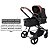 Carrinho De Bebê Moisés Galzerano Ivy Preto - Imagem 4