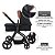 Carrinho De Bebê Moisés Galzerano Ivy Preto - Imagem 3