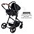 Carrinho De Bebê Moisés Galzerano Ivy Preto - Imagem 8