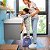 Banquinho Multiuso Multikids Baby Dobrável Flop Azul - Imagem 2