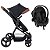 Carrinho De Bebê Galzerano Ivy E Bebê Conforto Preto - Imagem 1