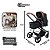 Carrinho De Bebê Galzerano Ivy E Bebê Conforto Preto - Imagem 7