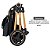 Carrinho De Bebê Galzerano Ivy Gold E Bebê Conforto Preto - Imagem 6