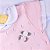 Saída de Maternidade Sanches Baby Feminino Rosa c/ Branco - Imagem 9