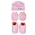 Saída de Maternidade Sanches Baby Feminino Rosa c/ Branco - Imagem 5