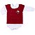 Saída de Maternidade Sanches Baby Feminino Fogo c/ Branco - Imagem 3