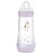 Mamadeira Easy Start MAM 320ml (4m+) Lilás Girafinha - Imagem 1