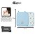Kit Com 2 Babinhas Hug Urso Sweet Dreams Azul - Imagem 9