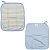 Kit Com 2 Babinhas Hug Urso Sweet Dreams Azul - Imagem 8