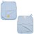 Kit Com 2 Babinhas Hug Urso Sweet Dreams Azul - Imagem 7