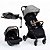 Travel System Safety 1st Spark Plus Trio Isofix Grey Frost - Imagem 1