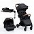 Travel System Safety 1st Spark Plus Trio Isofix Black - Imagem 1