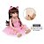 Boneca Bebê Reborn Shiny Toys Laura Baby Gabriela 18" - Imagem 2