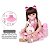 Boneca Bebê Reborn Shiny Toys Laura Baby Gabriela 18" - Imagem 3