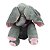 Elefante de Pelúcia Shiny Toys Musical Cinza - Imagem 2