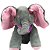 Elefante de Pelúcia Shiny Toys Musical Cinza - Imagem 3