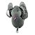 Elefante de Pelúcia Shiny Toys Musical Cinza - Imagem 6
