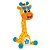 Pelúcia Girafa Musical Shiny Toys Amarelo - Imagem 1