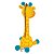 Pelúcia Girafa Musical Shiny Toys Amarelo - Imagem 3