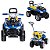 Quadriciclo Infantil 2 em 1 Calesita Cross Up Azul Com Haste - Imagem 9