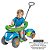 Quadriciclo Infantil Calesita 2 em 1 Super Comfort +12 meses - Imagem 4
