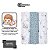 Kit Com 3 Cueiros Papi Mami Swaddle Soft Premium Dinos - Imagem 9