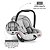 Kit Carrinho de Passeio Jazz Cinza Litet com Bebê Conforto e Base - Imagem 7