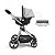 Kit Carrinho Passeio 2 em 1 Jazz Cinza com Bebê Conforto Litet - Imagem 6