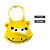 Babador de Silicone Multikids Baby Silybib Girafa Amarelo +6m - Imagem 3