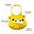 Babador de Silicone Multikids Baby Silybib Girafa Amarelo +6m - Imagem 4