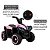 Quadriciclo Elétrico Infantil Bandeirante 6V Preto e Rosa +3 Anos - Imagem 4