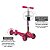 Patinete Infantil Bandeirante Max Led Ajustável Rosa - Imagem 3