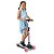 Patinete Infantil Bandeirante Skatenet Led Pro Dobrável Rosa - Imagem 2