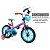 Bicicleta Infantil Nathor Aro 16 com Rodinhas Stitch 2 - Imagem 4