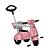 Triciclo Banderetta Bandeirante Passeio e Pedal Rosa - Imagem 1