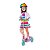 Meu 1º Patinete Bandeirante Infantil Rosa - Imagem 2